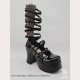 Mary Jane Queen Gothic Lolita Shoes by Antaina (9804-1)